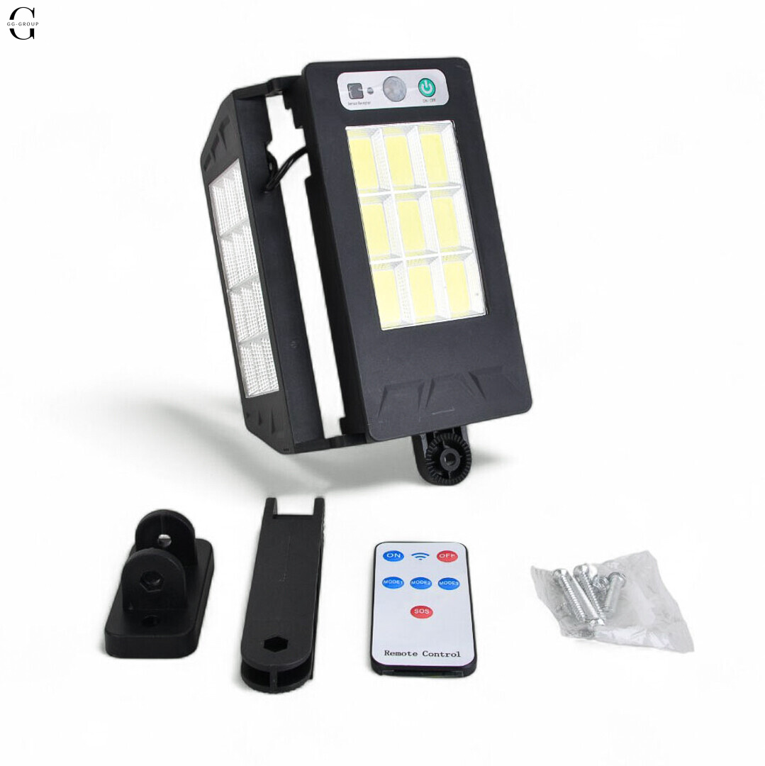 Уличный фонарь на солнечной батарее с пультом ДУ LED Solar Street Light HS-V97 264COB