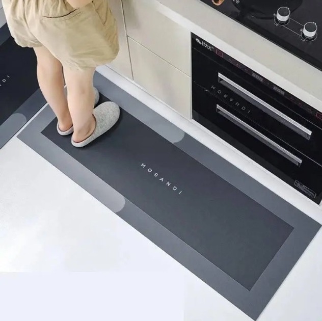 Килимок вологовбираючий для ванної кімнати та туалету 40х120см HOME-MA-5 BATHROOM-W003
