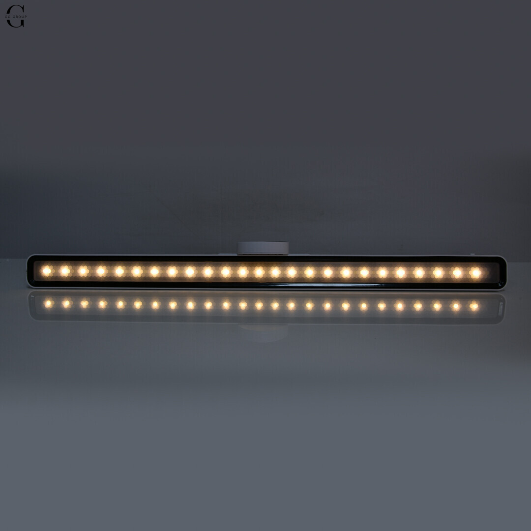 Лампа подвесная LED 55 см с часами