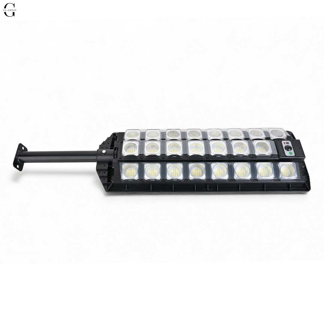 Сонячний вуличний прожектор 228 LED W7101A-8 з датчиком руху і дистанційним керуванням