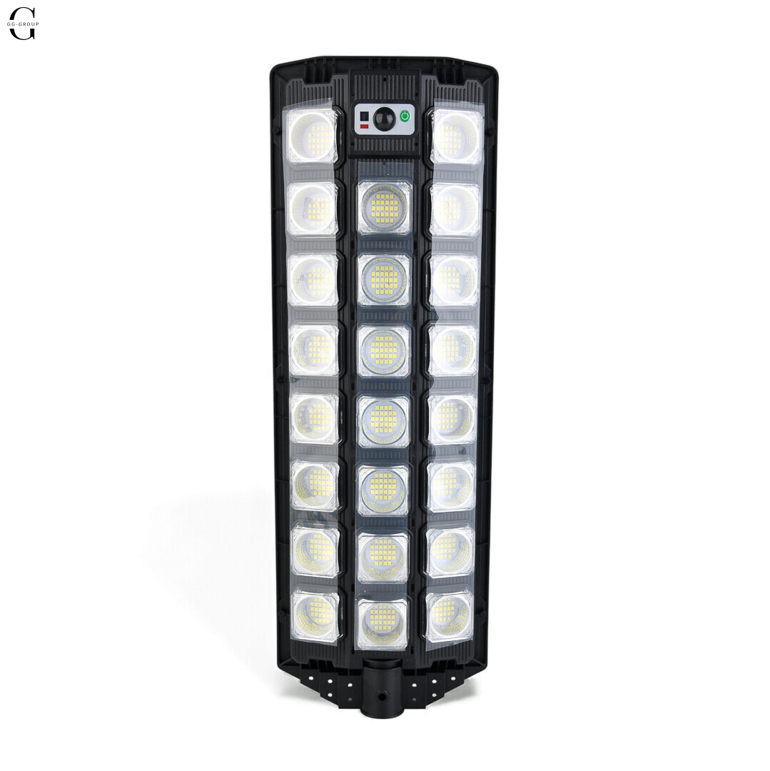 Сонячний вуличний прожектор 228 LED W7101A-8 з датчиком руху і дистанційним керуванням