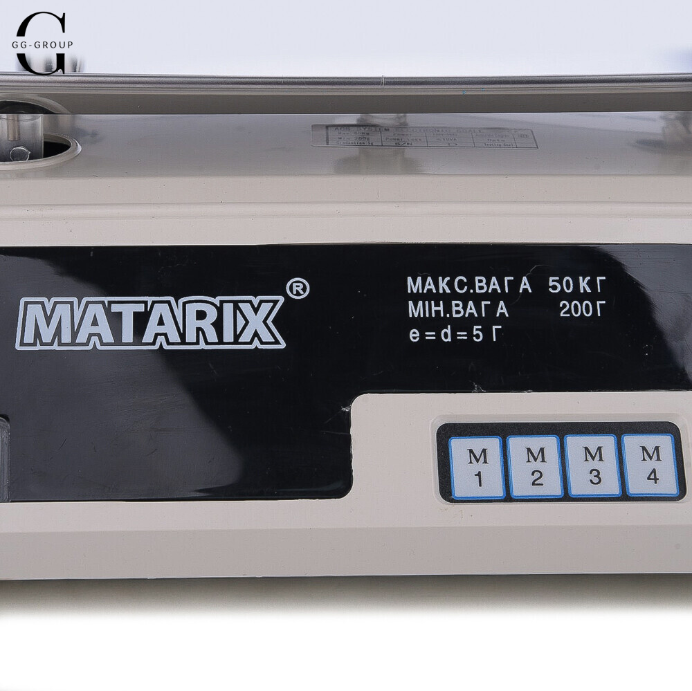 Весы торговые MATARIX MX-411