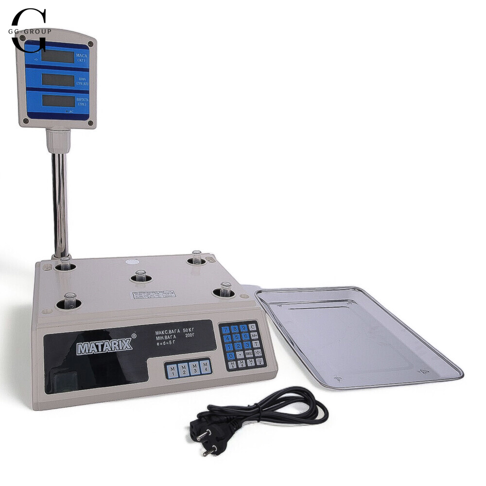 Весы торговые MATARIX MX-411