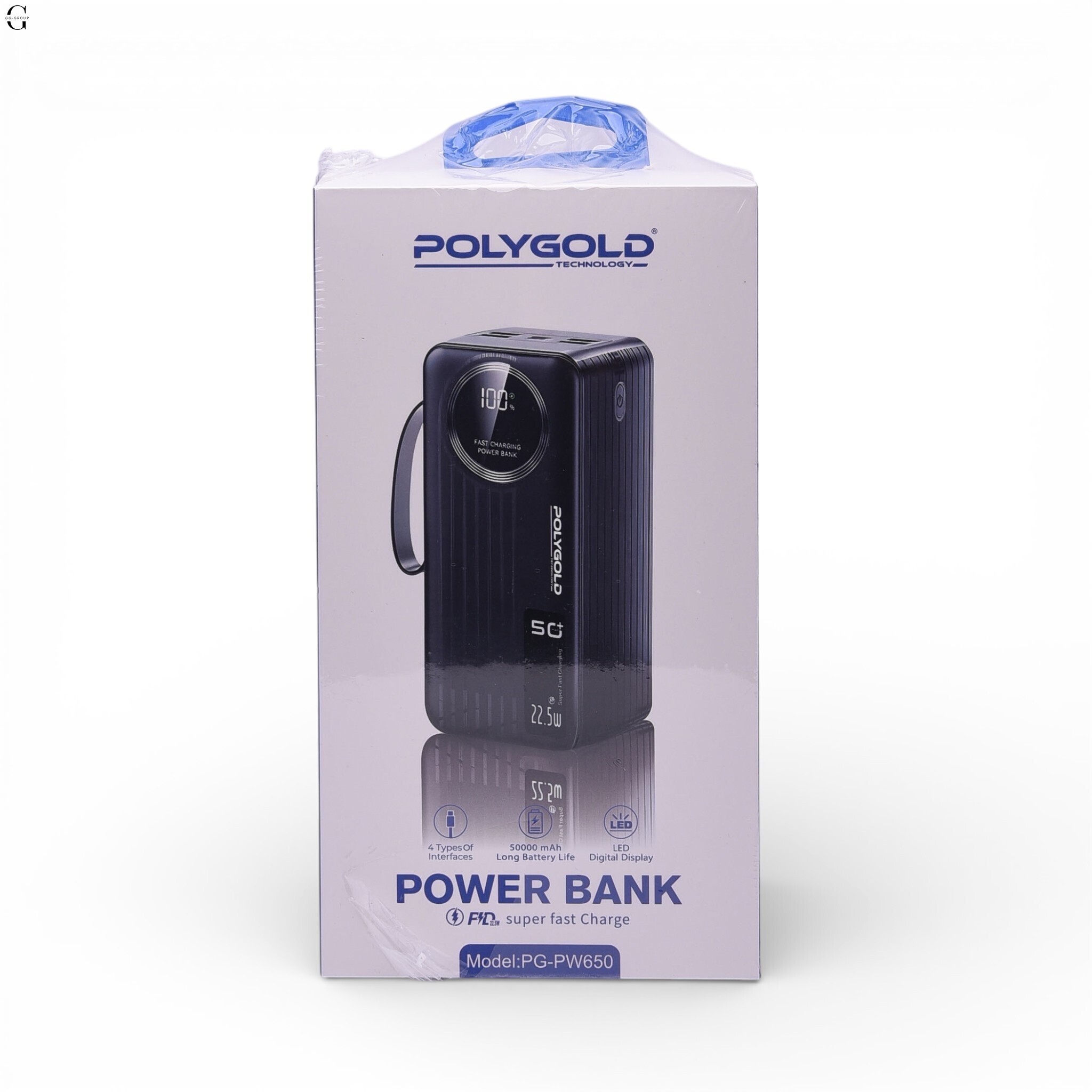 Power Bank Polygold PG‑PW650 — мощность, которая всегда с тобой 