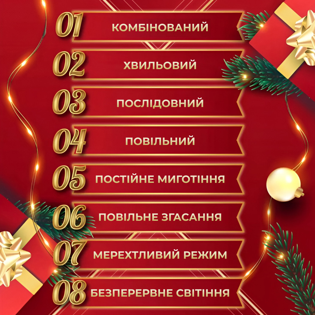 Гирлянда Роса Капля 100 метров 1000 LED светодиодная гирлянда в катушке медный провод 8 функций Желтый