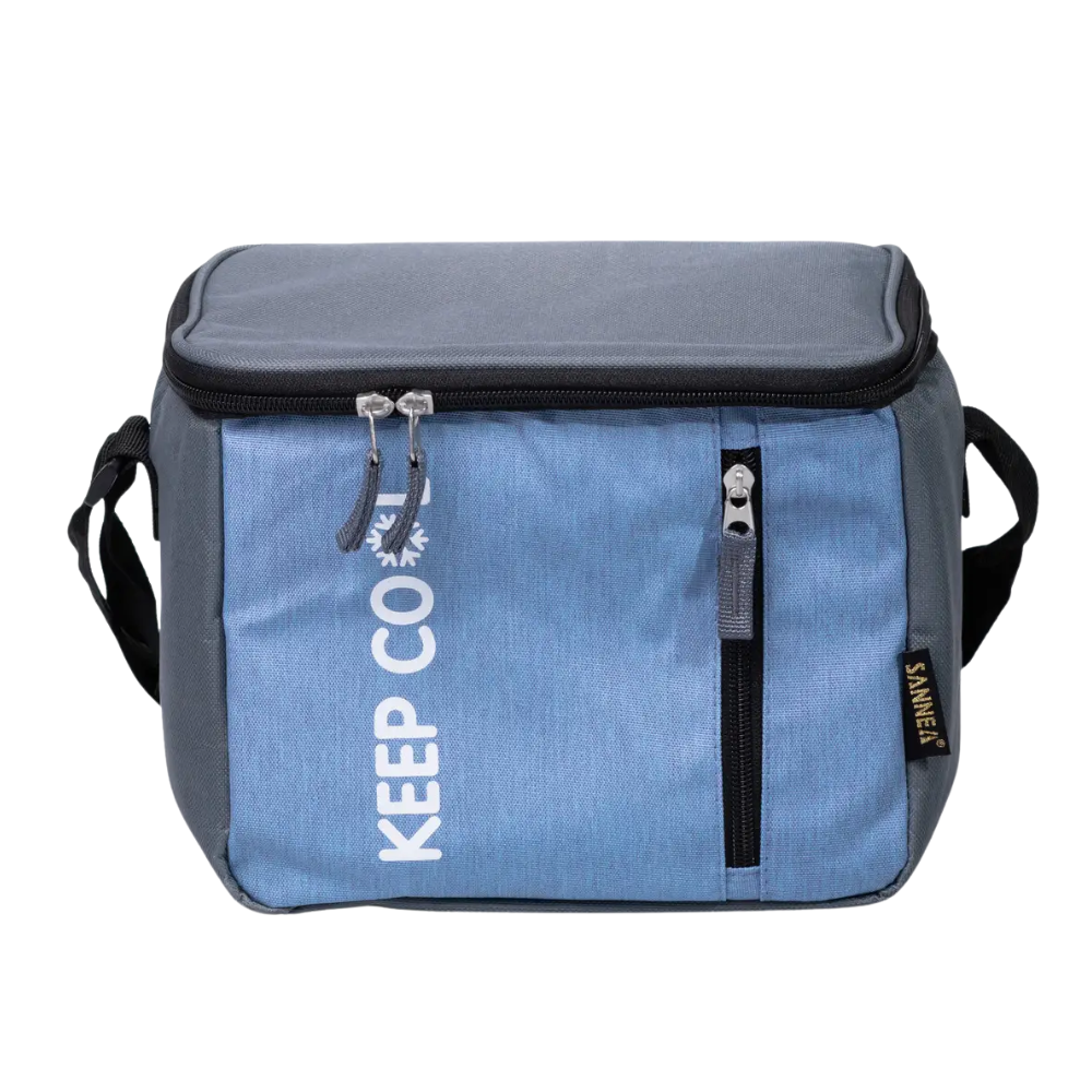 Термосумка холодильник 16 (л) для їжі, напоїв, пива холодильна сумка для риболовлі та пікніка Синій HP-14-17