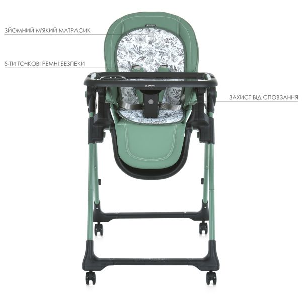 Стульчик ME 1037-B CRYSTAL Green