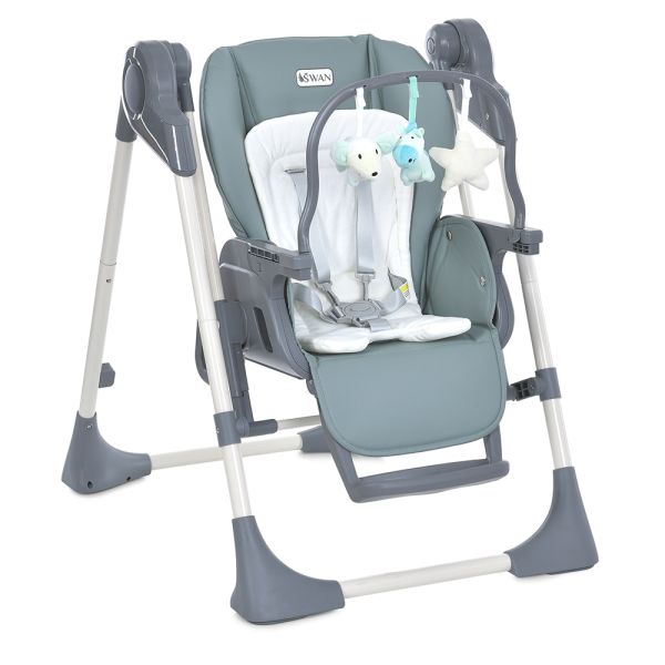 Стульчик-качели ME 1087-G SWAN Pale Green