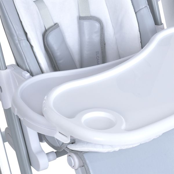 Стульчик-качели ME 1102 DEBUT Gentle Gray