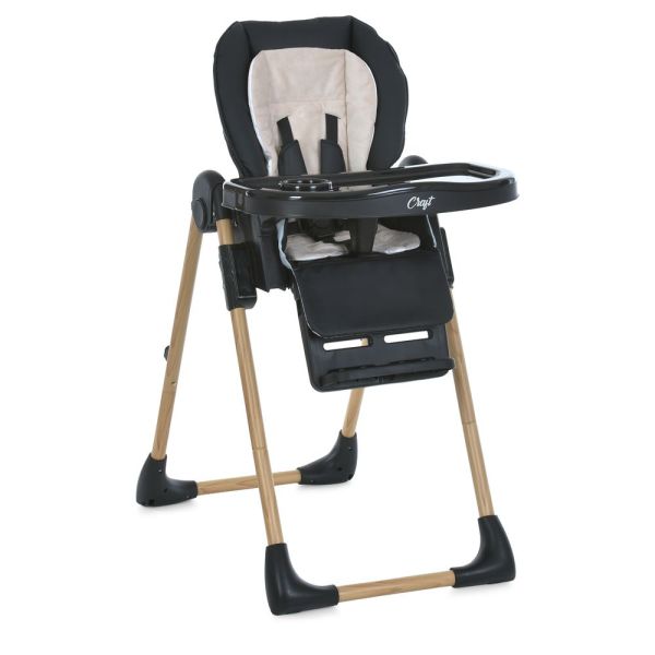 Стульчик ME 1115-W CRAFT Black
