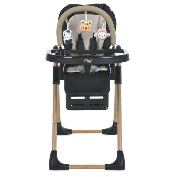 Стульчик ME 1115-W CRAFT Black