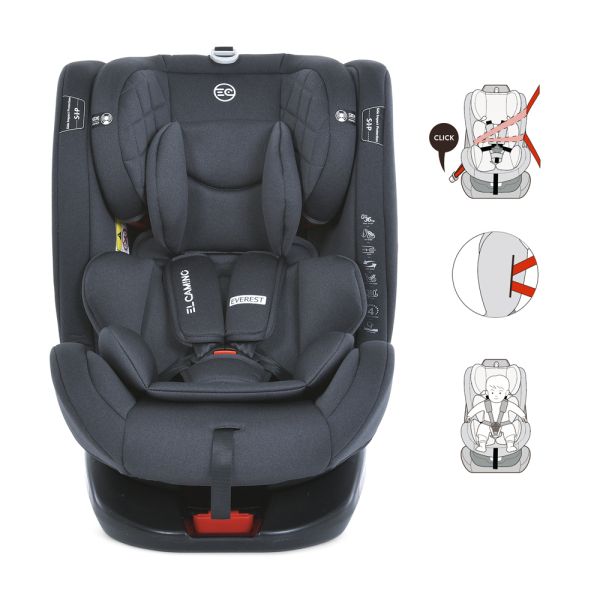 Автокрісло дитяче ME 1114 EVEREST Dark Gray