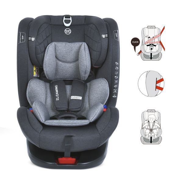 Автокресло детское ME 1114 EVEREST Light Gray