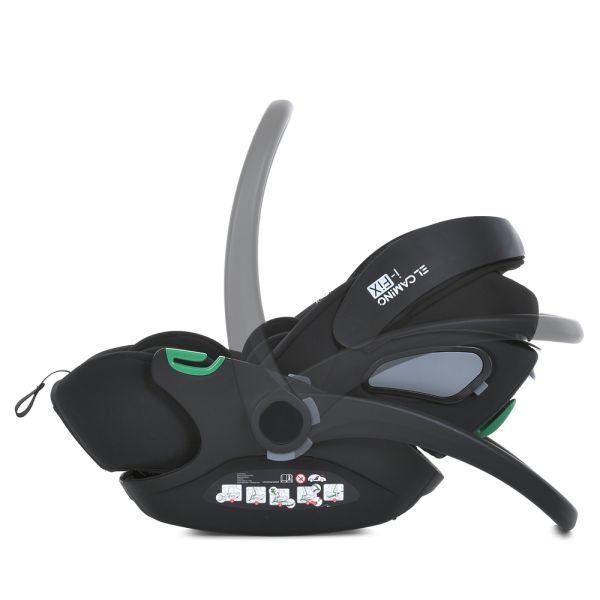 Автокресло детское ME 1110 i-FIX ME 1110 Jet Black