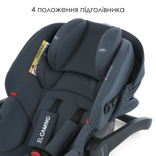 Автокрісло дитяче ME 1186 i-KEEP Melange Rock Gray