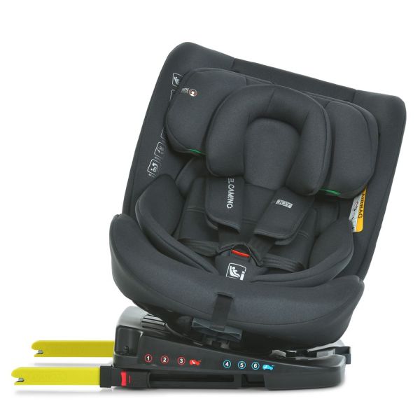 Автокресло El Camino i-JOY ME 1205 Antracite