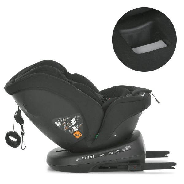 Автокресло El Camino i-RISE ME 1207 Black