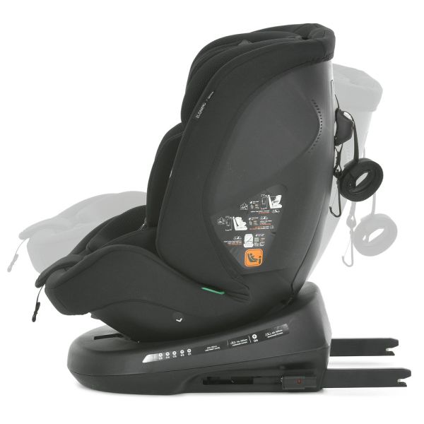 Автокресло El Camino i-RISE ME 1207 Black