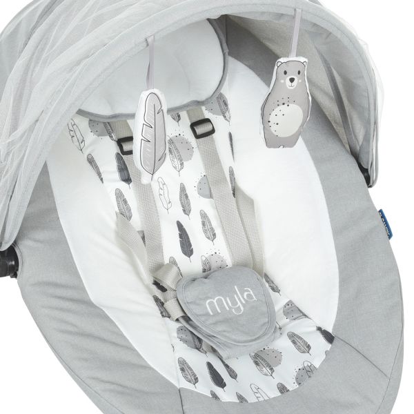 Заколисуючий центр ME 1074 MYLA Soft Gray