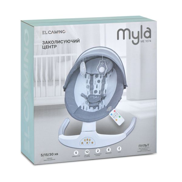 Заколисуючий центр ME 1074 MYLA Soft Mint