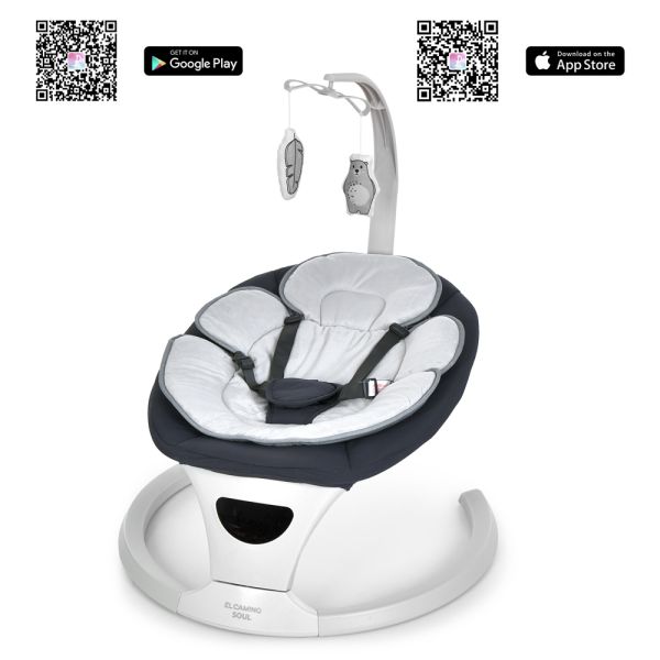 Заколисуючий центр ME 1175 SOUL Medium Gray