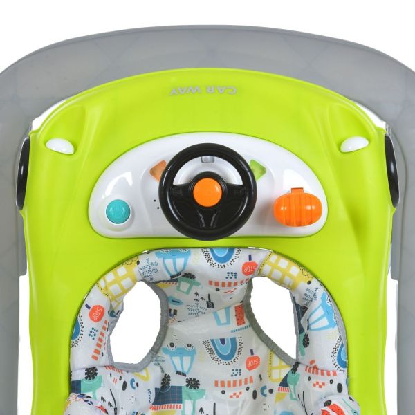 Ходунки ME 1216 CAR WAY Green-Gray