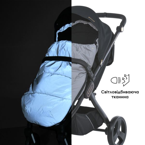 Конверт в коляску ME 1131 Footmuff Plus Reflective