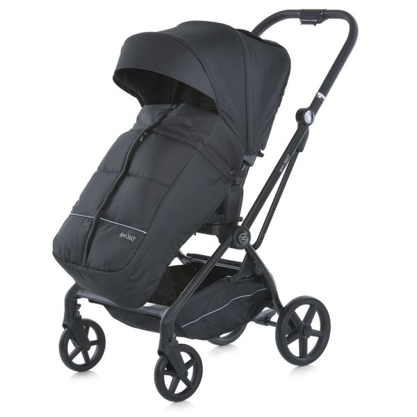 Коляска детская ME 1138 SPIN 360 Black