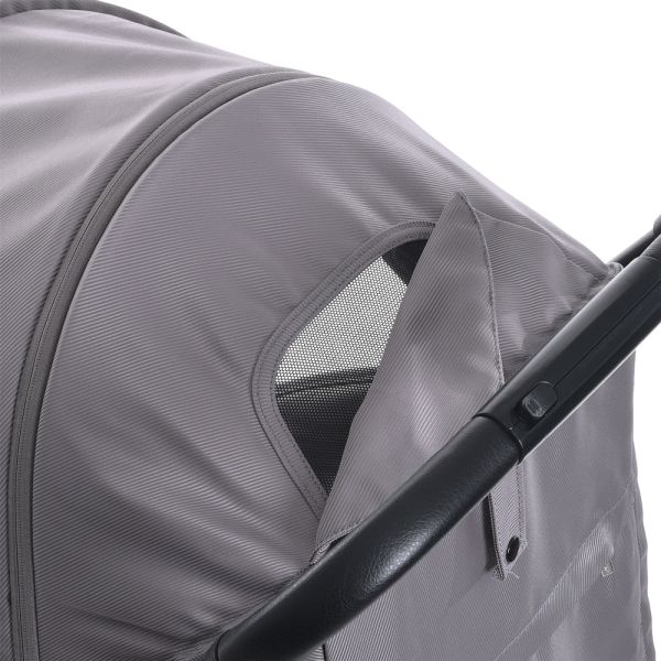 Коляска детская ME 1129 LINK Silver Striped
