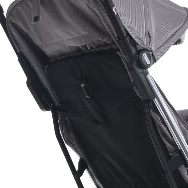 Коляска детская ME 1129 LINK Silver Striped