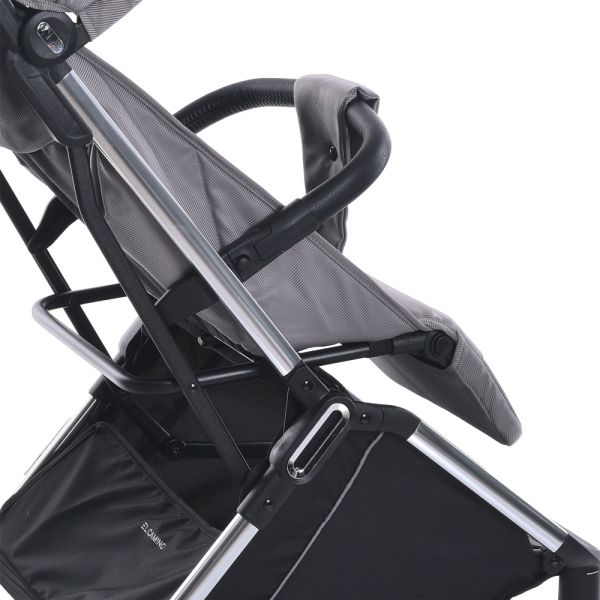 Коляска детская ME 1129 LINK Silver Striped