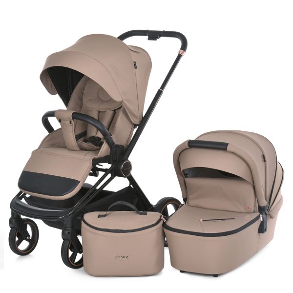 Коляска универсальная 2в1 ME 1091-B PERSONA Taupe Beige