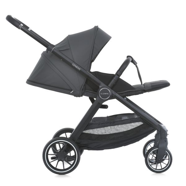 Коляска детская 2в1 ME 1126 GENESIS Asphalt Gray