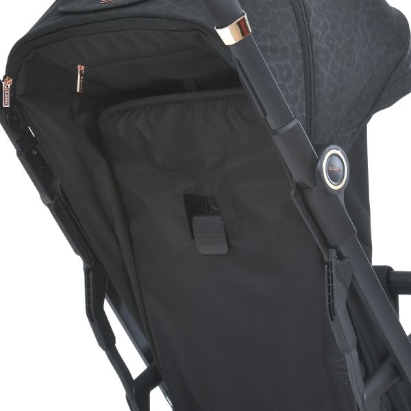 Детская коляска ME 1127-G BEYA Black Leo