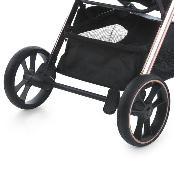 Детская коляска ME 1127-G BEYA Black Leo