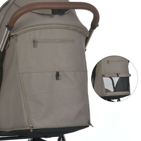 Коляска детская ME 1192 AXIS Milk Chocolate