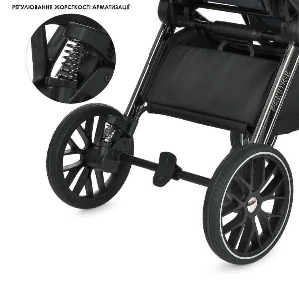 Коляска универсальная El Camino PRESTIGE ME 1124-3 Magnet Gray
