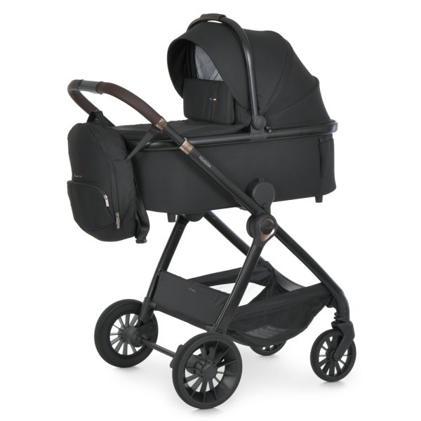 Коляска универсальная El Camino RIVIERA ME 1183 Black
