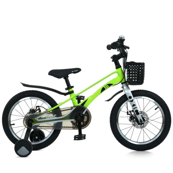 Велосипед детский 16д. PROF1 MB 16OXIC NEON GREEN