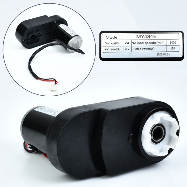 Редуктор в сборе с мотором M 6147-GEAR BOX