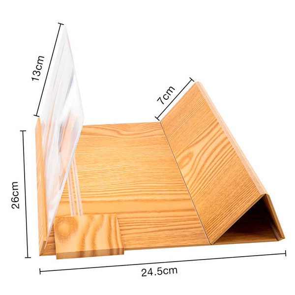 Увеличитель экрана для смартфона Enlarged Screen Magnifier освещенное дерево