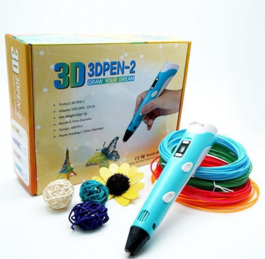 3D-РУЧКА ДЛЯ ДІТЕЙ 3D PEN2
