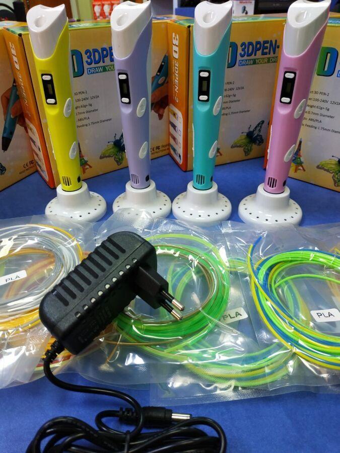 3D-РУЧКА ДЛЯ ДІТЕЙ 3D PEN2