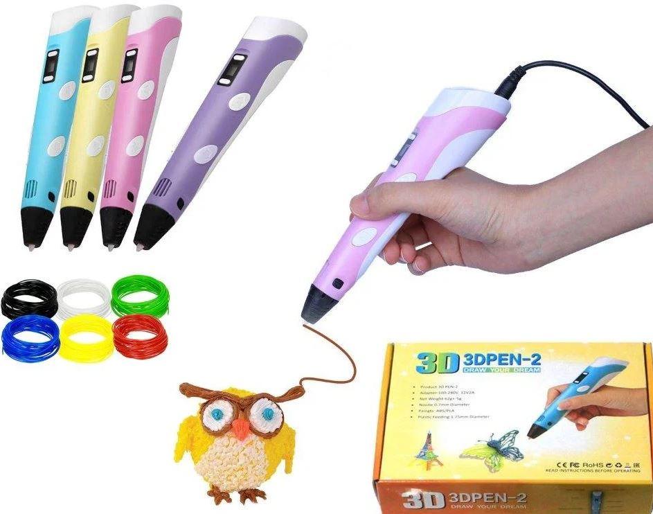 3D-РУЧКА ДЛЯ ДІТЕЙ 3D PEN2