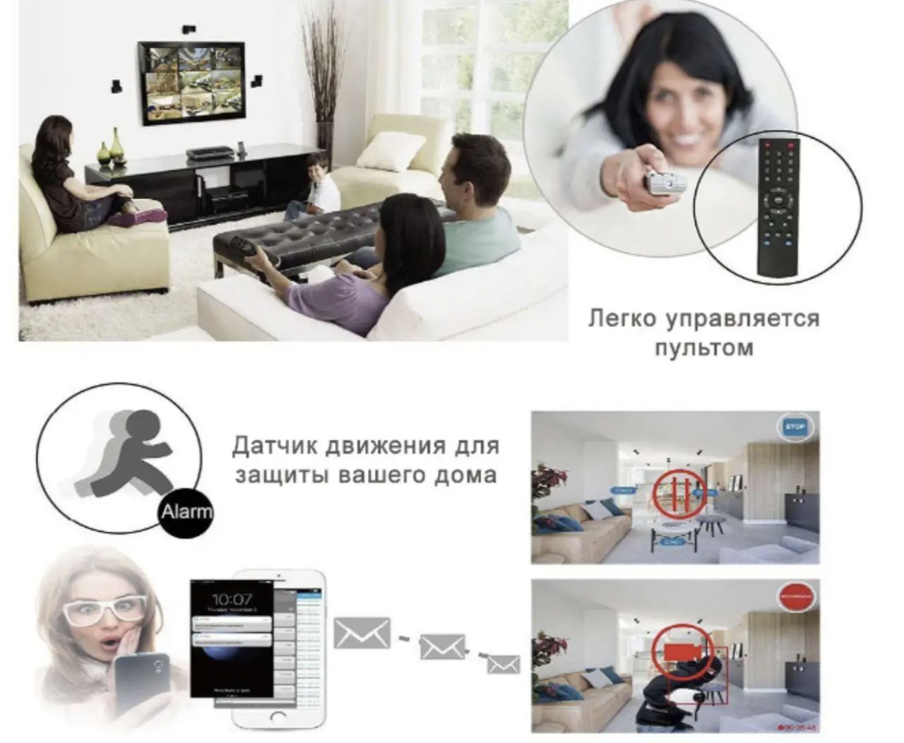 Система видеонаблюдения 5G KIT WiFi 4CH