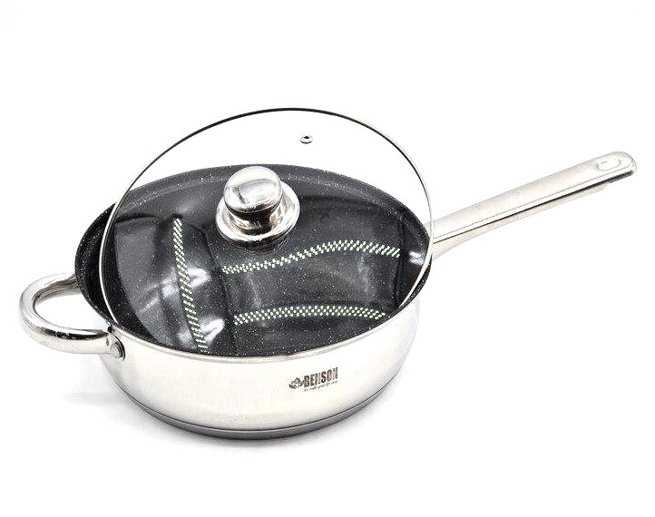 Набор посуды Benson BN-208 (ёмкость 2,1 л, 2,1 л, 2,9 л, 3,9 л, 6,5 л, 3,4 л)