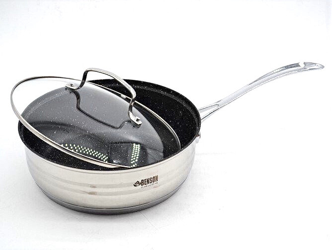 Набор посуды Benson BN-204 (ёмкость 2,1 л, 2,1 л, 2,9 л, 3,9 л, 6,5 л, 3,4 л)