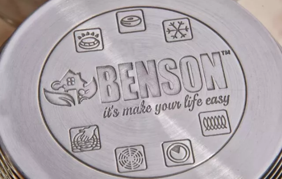 Набор кастрюль Benson BN-215 (ёмкость 11 л, 13 л, 16 л)