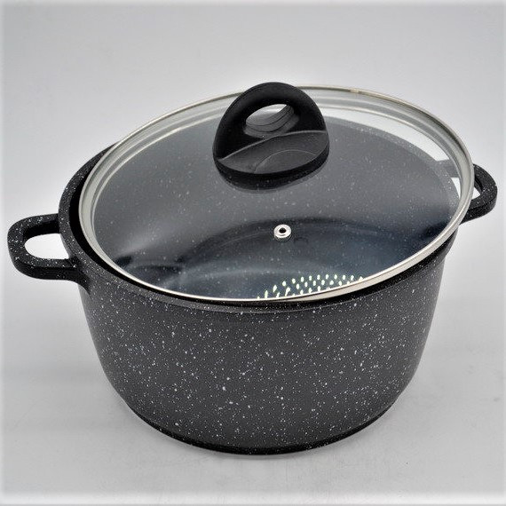 Набор кастрюль с мраморным антипригарным покрытием Benson BN-312