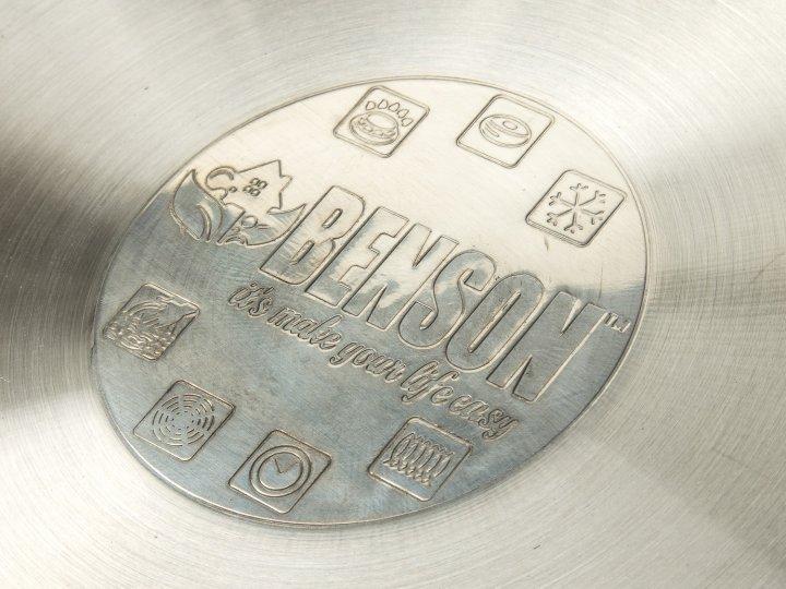 Набір каструль Benson BN-190 (ємність 2,1 л, 2,9 л, 3,9 л)